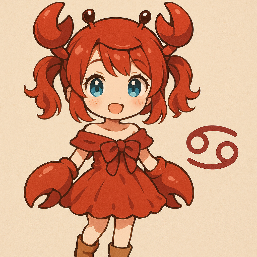 蟹座のキャラクター