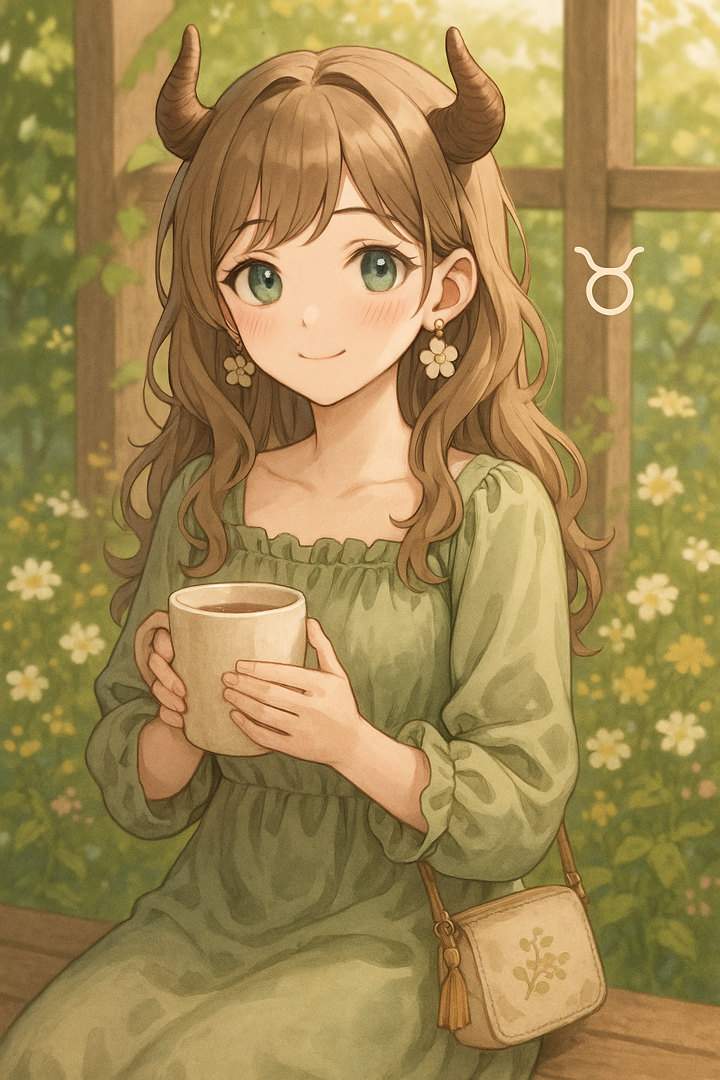 質問する牡牛座ちゃん